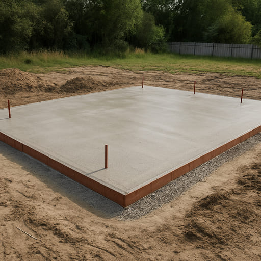 Монолитная плита 6×9 эконом-класс